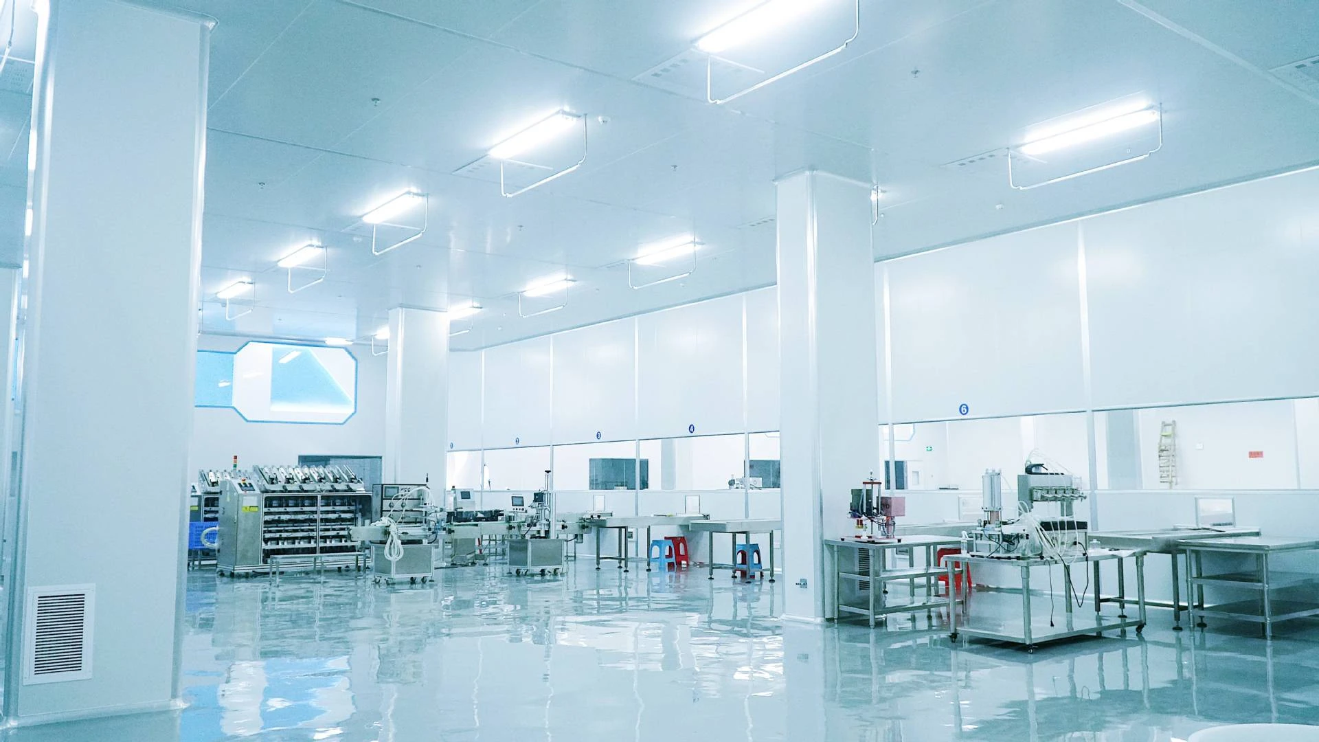 Actual bright manufacturing workshop supplied by Yihua